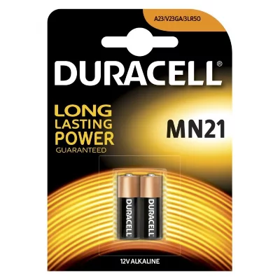 DURACELL Security MN21 - batterie pour syst&egrave;me de s&eacute;curit&eacute; de voiture - Alcaline