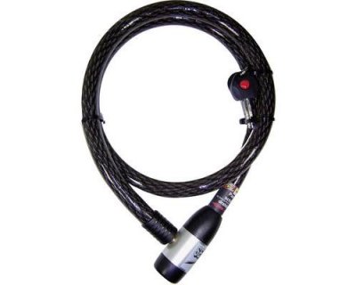 SECURITY PLUS  0096 PK 96 C&acirc;ble antivol Noir