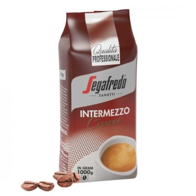SEGAFREDO ZANETTI Segafredo Intermezzo Grains de caf&eacute; expresso 1 kg