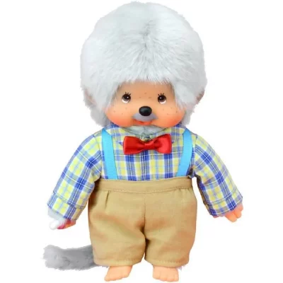 BANDAI Sekiguchi 233140 Monchhichi Grand-p&egrave;re, 20 cm, Multicolore