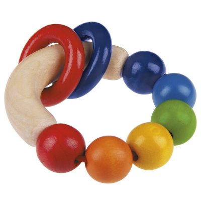 SELECTA  Hochet - Rondello - D&egrave;s 12 mois