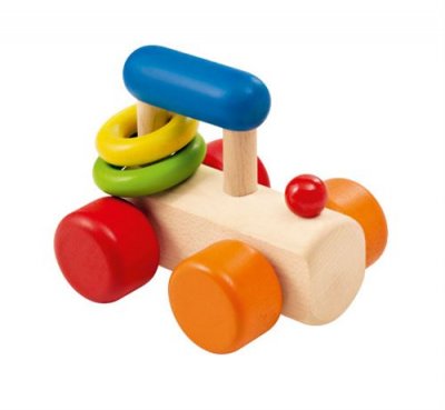 SELECTA SPIELZEUG  anneau d'accrochage Train Rollinajunior 8,5 cm bois