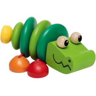 SELECTA  SPIELZEUG Hochet Croco - D&egrave;s 12 Mois