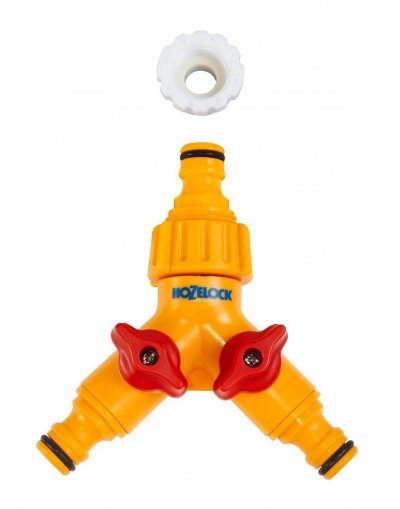 HOZELOCK S&eacute;lecteur 2 circuits pour tuyaux d'arrosage 