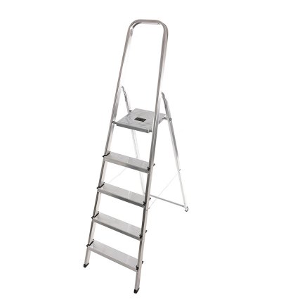 SELEKTA  Escabeau m&eacute;nager 5 marches