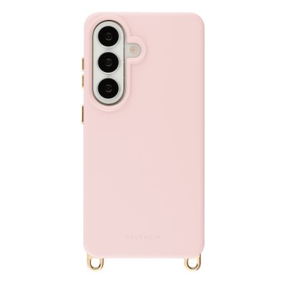 SELENCIA  Coque arri&egrave;re Rivi&egrave;ra avec MagSafe avec crochets amovibles Samsung Galaxy S26 - Sorbet Pink