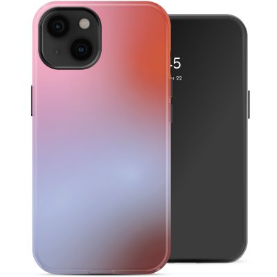SELENCIA  Coque arri&egrave;re Vivid avec MagSafe Apple iPhone 14 - Gradient Soft Blush