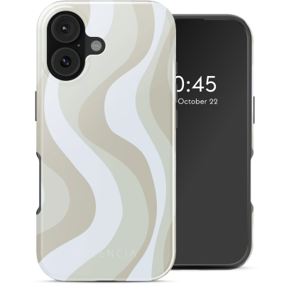 SELENCIA  Coque arri&egrave;re Vivid avec MagSafe Apple iPhone 17 - Desert Waves Beige