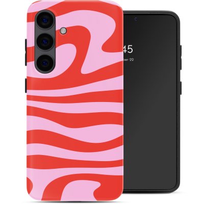 SELENCIA  Coque arri&egrave;re Vivid avec MagSafe Samsung Galaxy S24 - Dream Swirl Pink