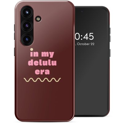 SELENCIA  Coque arri&egrave;re Vivid avec MagSafe Samsung Galaxy S25 - Delulu