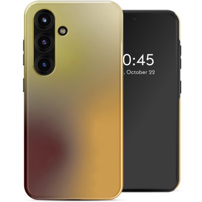 SELENCIA  Coque arri&egrave;re Vivid avec MagSafe Samsung Galaxy S25 - Gradient Olive Dust