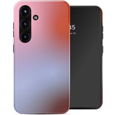 SELENCIA  Coque arri&egrave;re Vivid avec MagSafe Samsung Galaxy S25 - Gradient Soft Blush