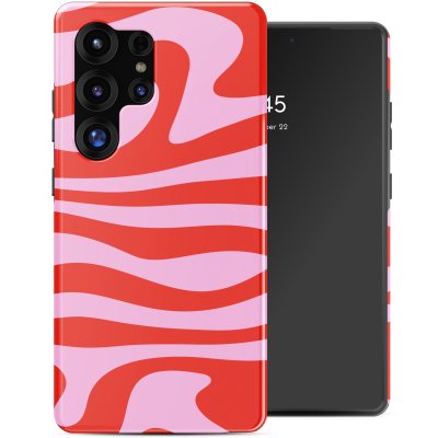 SELENCIA  Coque arri&egrave;re Vivid avec MagSafe Samsung Galaxy S25 Ultra - Dream Swirl Pink