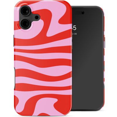 SELENCIA  Coque arri&egrave;re Vivid pour Apple iPhone 16 - Dream Swirl Pink