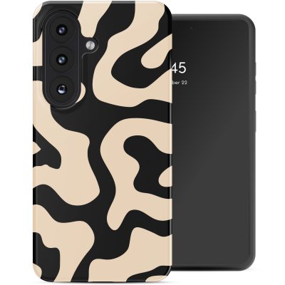 SELENCIA  Coque arri&egrave;re Vivid pour Samsung Galaxy S26 - Art Wave Black