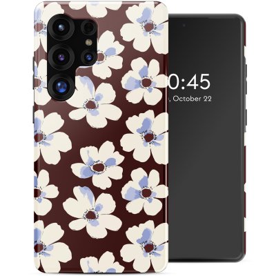 SELENCIA  Coque arri&egrave;re Vivid Samsung Galaxy S25 Ultra - Choco Flower Pop