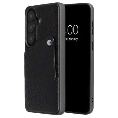 SELENCIA  Coque Riva avec porte-cartes Samsung Galaxy S26 Plus - Noir