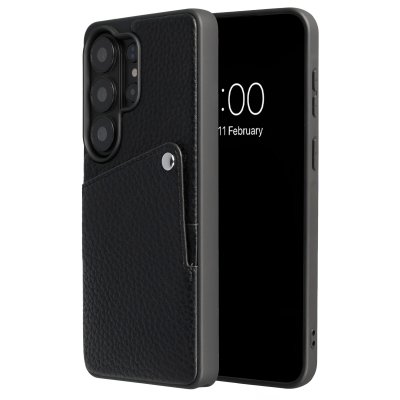 SELENCIA  Coque Riva avec porte-cartes Samsung Galaxy S26 Ultra - Noir
