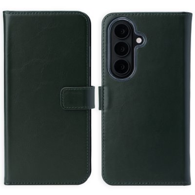 SELENCIA  &Eacute;tui portefeuille en cuir v&eacute;ritable Samsung Galaxy S26 Plus - Vert
