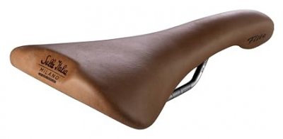 SELLE ITALIA  307256905 Racersitz en Cuir Marron Flite Unisex-Adult