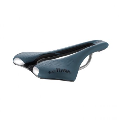 SELLE ITALIA  Slr Boost Gravel Superflow Ti 316 Saddle Bleu 145 mm