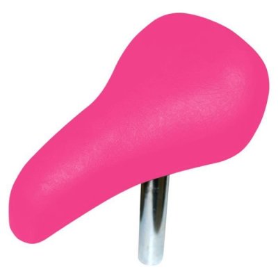 CYCLINGCOLORS Selle v&eacute;lo rose bmx enfant confort avec tige 22 mm cycle draisienne femme