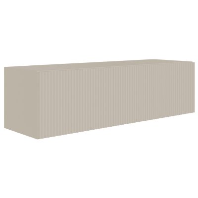 SELSEY  - Meuble Tv Veldio - 100 Cm - Beige Gris