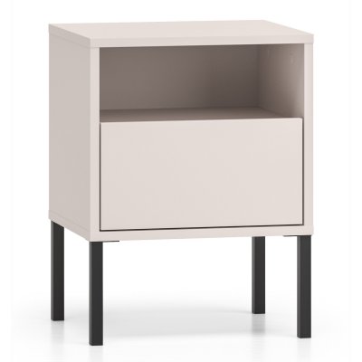Selsey - Table De Chevet Barnee - 40 Cm - Gris Cachemire
