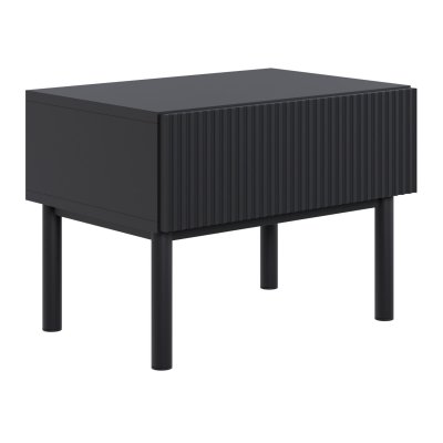 Selsey - Table De Chevet Veldio Ii - 50 Cm - Noir