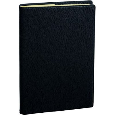 QUO VADIS Semainier  Manager 1 Semaine Sur 2 Pages 2019 Noir