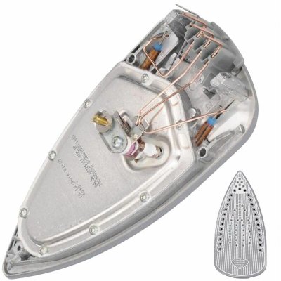 CALOR Semelle compl&egrave;te avec thermostat centrale vapeur cs-00113818, cs-00098350 , moulinex, tefal