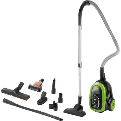 SENCOR  SVC 1038GR 3AAA - Aspirateur - traineau - sans sac - noir/vert