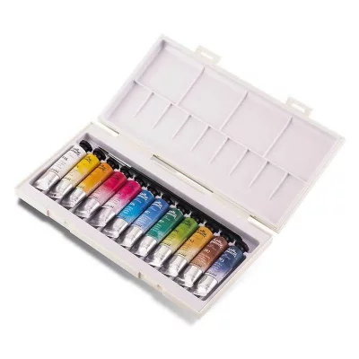 SENNELIER  Bo&icirc;te Aqua 12 Tubes 10 Ml - Coffret Aquarelle