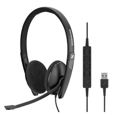 SENNHEISER  casque micro sc 160 noir