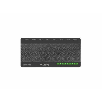 LANBERG Sennheiser  Switch DSP1-1008 - 8 PUERTOS GIGABIT - CHIPSET REALTEK RTL8370N-VB