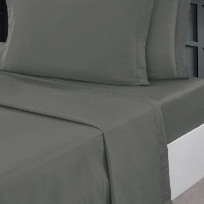 SENSEI MAISON Sensei La Maison du Coton Drap Plat en Percale de Coton Soft Percale