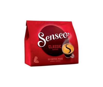  Senseo Classique 16&nbsp;Pads, Lot de 10&nbsp;(10&nbsp;x 111&nbsp;g)