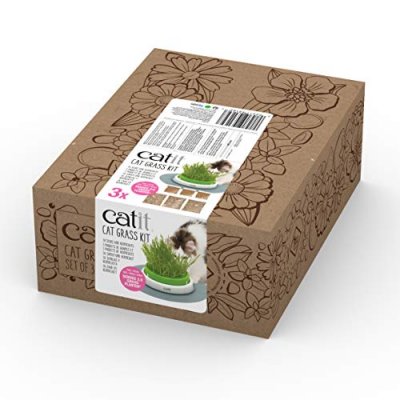 CATIT Senses 2.0 Cat Grass Kit Rechange Herbe Chati&egrave;re 210 GR 