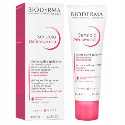 BIODERMA Sensibio Defensive Rica hidratante/calmante piel seca/muy seca 40 ml