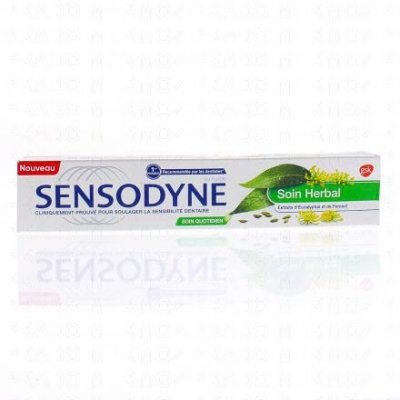 SENSODYNE  Dentifrice sensibilit&eacute;Soin herbal 75ml