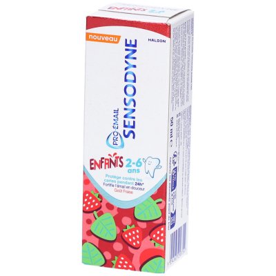 SENSODYNE  Pro-Email Dentifrice Enfants 2-6 ans Fraise 50ml