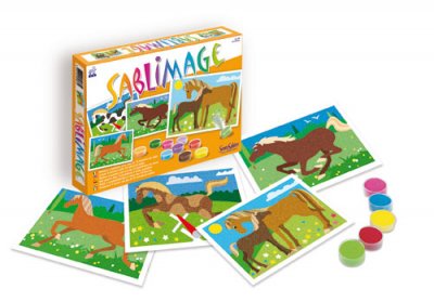 SENTOSPHERE SentoSph&egrave;re - sablimage - chevaux - 887 - kit loisir creatif