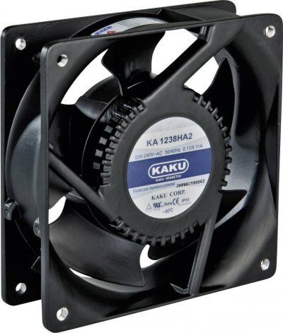 SEPA  KA1238XA2BMT Ventilateur axial 230 V/AC 178 m&sup3;/h (L x l x H) 120 x 120 x 38 mm
