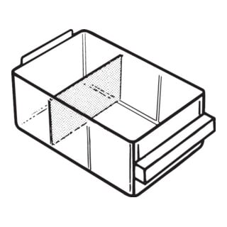 RAACO S&eacute;parateur Amovible D' Armoire Largeur:8.7 Cm H:6.4 Cm