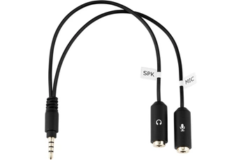 JOBY S&eacute;parateur de c&acirc;ble  Wavo 3,5 mm Noir
