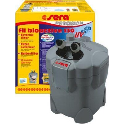 SERA  - Filtre Ext&eacute;rieur Fil Bioactive 130 Uv Jusqu'&agrave; 130l Pour Aquarium D'eau Douce