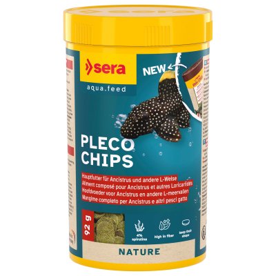 SERA  Nourriture pour Aquariophilie Wels Chips 250 ML