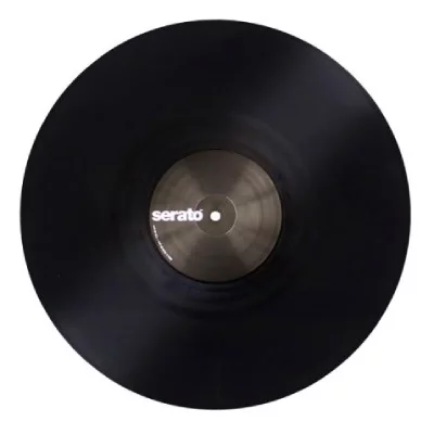 SERATO  BLACK 12 .Vinyl controle tone scratch live noir. ( la paire )