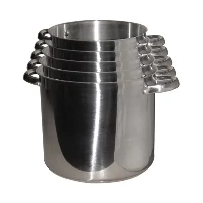 BAUMALU S&eacute;rie de 5 traiteurs inox 24/26/28/30/32cm -  - 342685