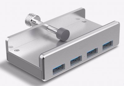 ORICO S&eacute;rie  MH4PU Hub &agrave; Quatre Ports USB 3.0 Silver Argent&eacute;
